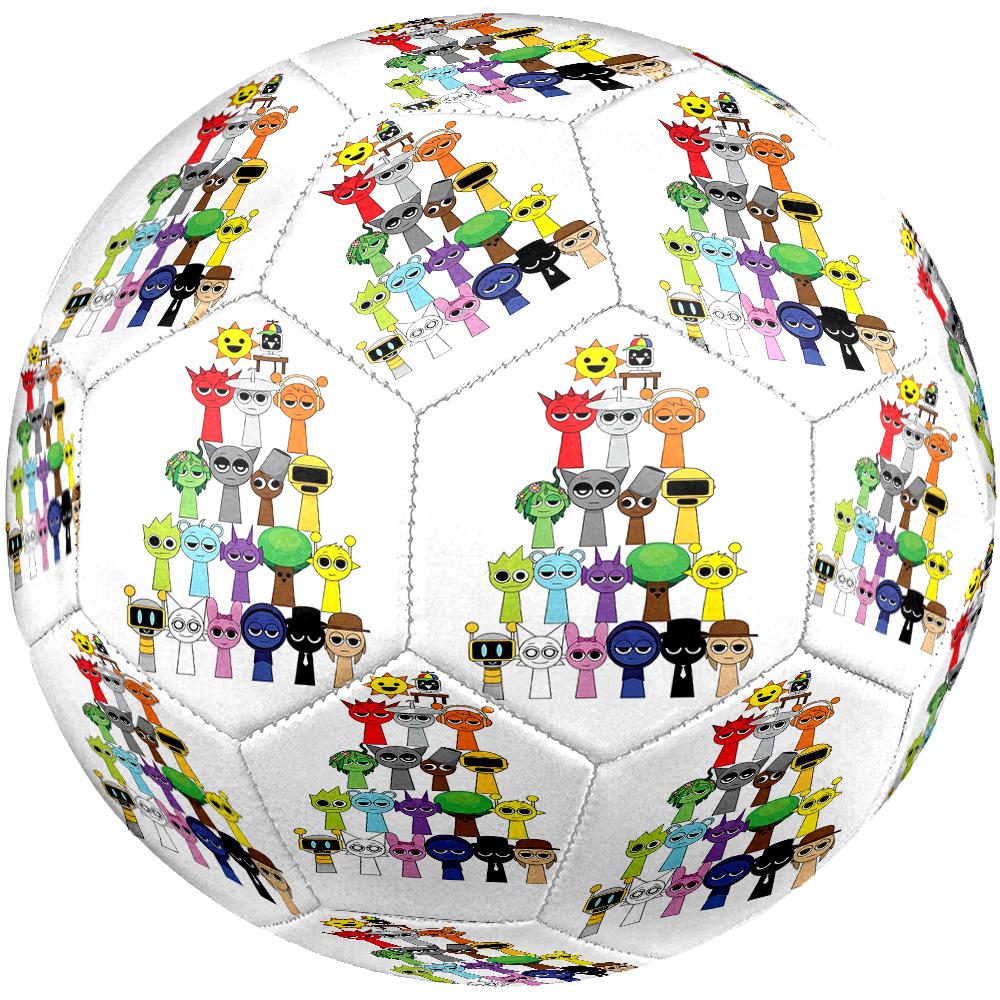 Sprunki Theme Size 5 Soccer Ball, Suitable for Both Indoor and Outdoor Matches, a Gift Suitable for Everyone.