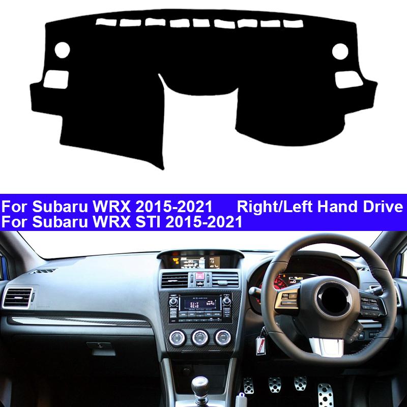 Car Auto Inner Dashboard Cover For Subaru WRX 2015-2025 WRX STI Center Console Protector Carpet Dashmat Sun-shade 2020 2019 2018