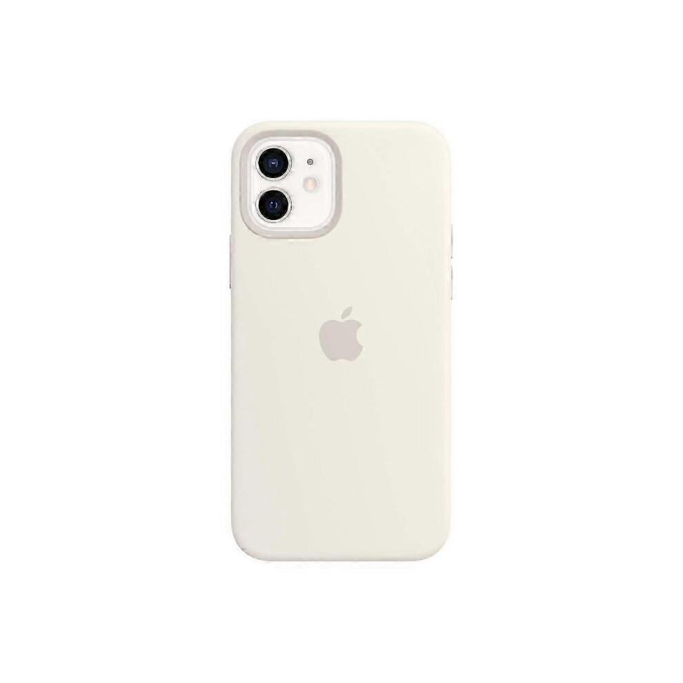 Custodia protettiva in silicone bianco MagSafe per iPhone 12, 12 Pro APPLE