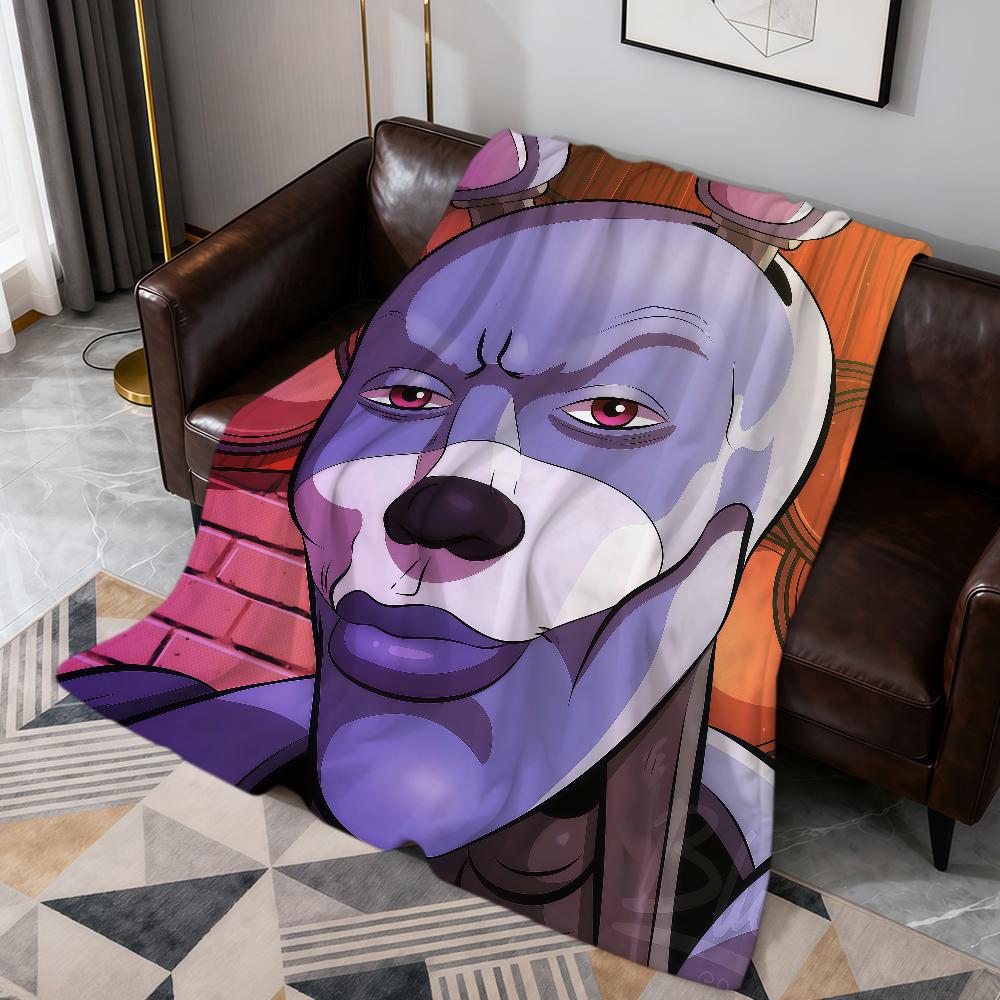 funny meme sigma soft warm plush blanket f-freddy sofa B-Bonnie living room pet hogar bedroom gift home Car portable f-f-fn-afS