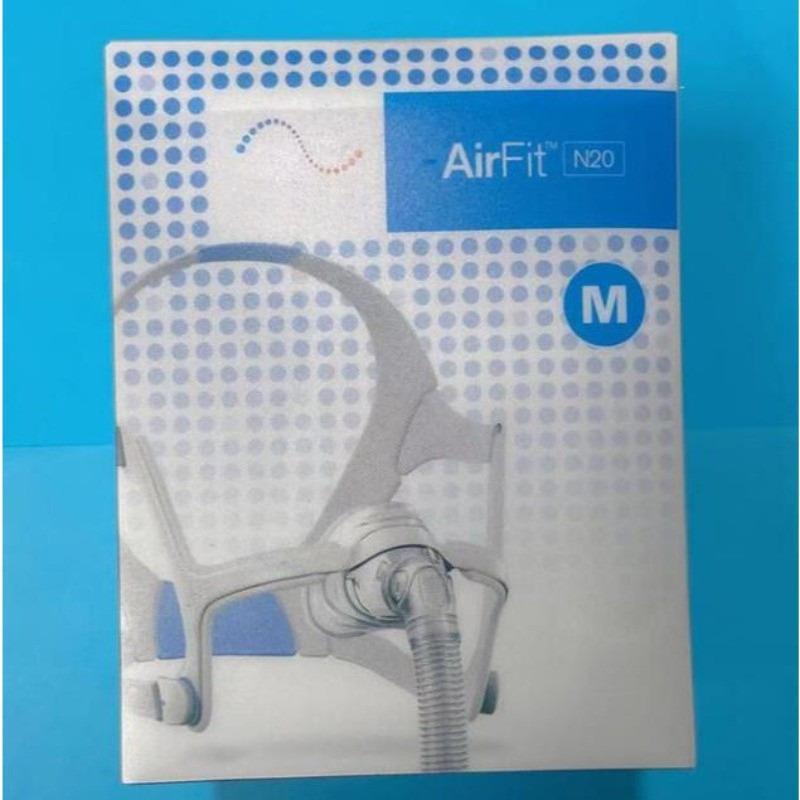 

Назальная маска AirFit N20 Удобная и тихая Импортная оригинальная назальная маска Назальная маска для дыхания во сне M