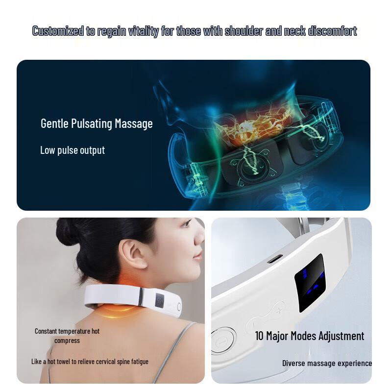 Lightweight Heated Neck Massager GL-8