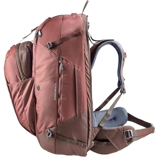 Рюкзак Deuter Access Pro 60 SL caspia/raisin (3512225-5618)