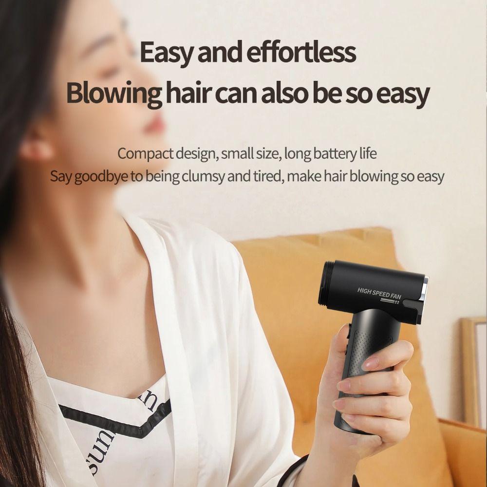Brushless Motor Handheld High-speed Fan High Power Portable  Air Duster  Outdoor Camping