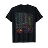 Analogue Synthesiser Electronic Music Modular Life T Shirt Vintage Washed Top For Everyday Wear Stretched Casual Streetwear