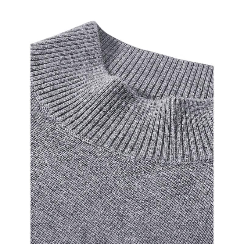 GXG Men's Wool-Blend Half-Turtleneck Knit Sweater