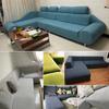 1/2/3/4 Seater Thicken Elastic Jacquard Sofa Cover Slipcover Stretch Polar Fleece L Shape Corner Sofa Covers for Living Room
