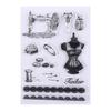 Retro Icons Silicone Stamps for Journals, DIY Photo Albums, and Card Decoration
