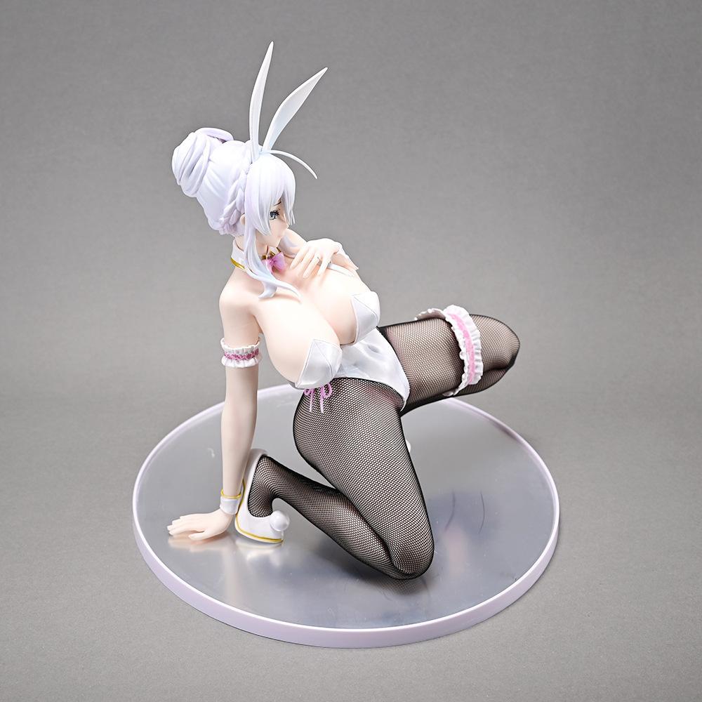 26cm Yukino Bunny Girl Japanese Cartoon Figures Game Models Statue Girl Models Boys Collectible Ornament Doll Adult Toys Gifts