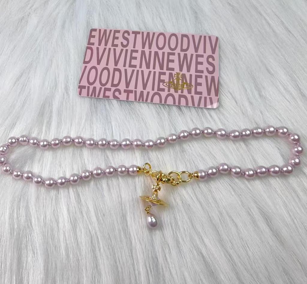 Empress Dowager Baroque Pearl Teardrop Necklace