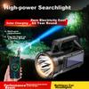SHENYU Solar-Powered High-Brightness Flashlight, Emergency Handheld Lamp, Long-Range Rechargeable High-Power Ultra-Bright Patrol Mining Light