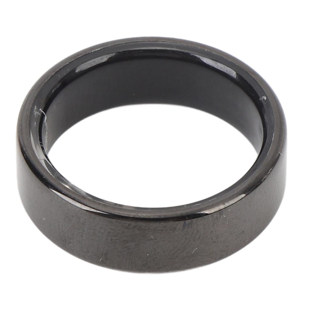 Smart Health Ring Step Counter Bluetooth 5.1 IP68 Water Resistant Magnetic Charging Fitness Tracker