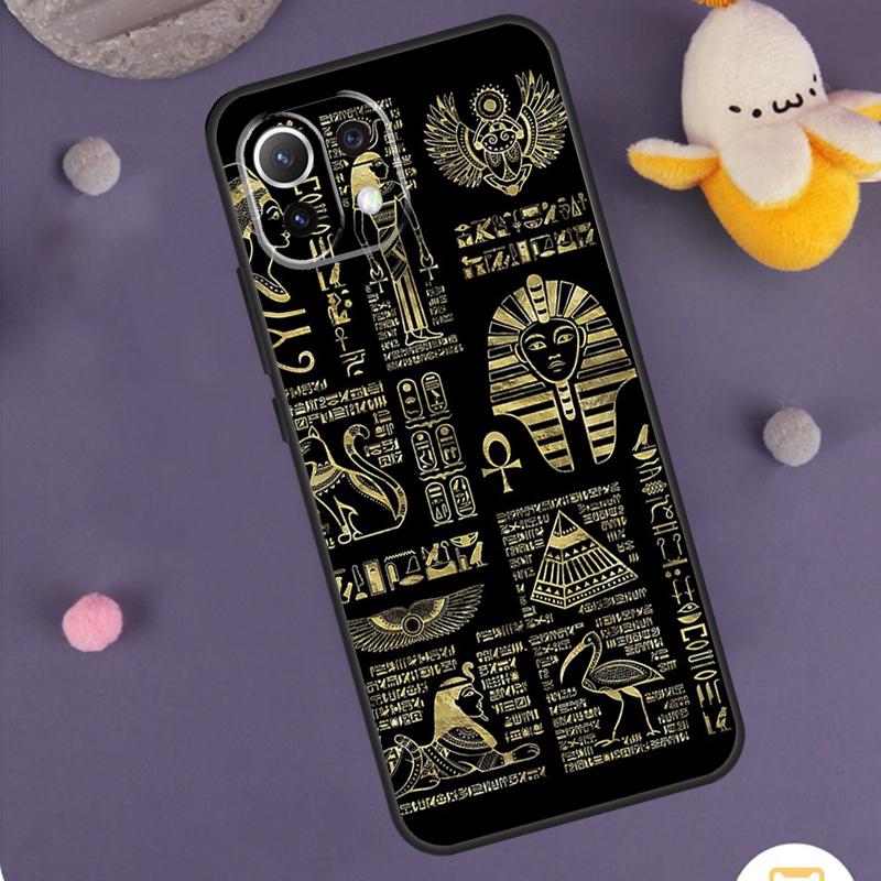 Sacred Eye of Horus Egypt Fresco Case For Xiaomi 15 14 Ultra 13T 14T 15T 17 Pro Max POCO F8 Ultra X5 X6 X7 F5 F6 F7 Pro Cover