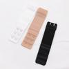 3pcs 2 Hook Bra Extension Strap Extenders for Women Adjustable Belt Buckle Nylon Elastic Bra Extension Strap Hook Clip Expander