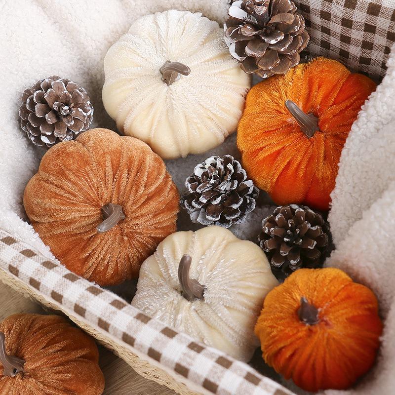 New Thanksgiving Halloween Ornaments INS Home Holiday Party Pumpkin Ornament Gifts