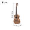 IRIN 23 Inch Ukulele for Beginners 4 Strings Hawaiian Starter Uke Guitar Ukalalee for Musical Club Home Party Camping Playing