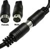 3/1.5/1/0.5m S-video Cable Male To Female 10Pin Mini DIN Computer Connector TV Cable For Projector VCR DVD Nickel Plated