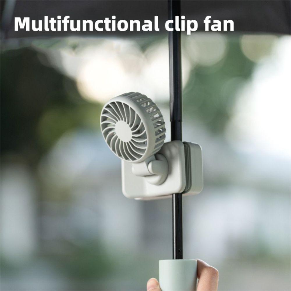 

3-Speed Camping Waist Fan Portable Hanging Neck Fan Air Cooler Mini Clip Fan Travel зелений