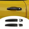 Carbon Fiber 2pc Door Handle Cover Trim Accessories For Chevrolet Camaro 2010-15
