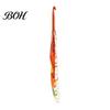 Waterproof Crochet Hook Resin for Beginners, Crocheting Lovers, 2.0mm-8.0mm Ergonomic Smooth Surface with Long Floral Handle Blankets, Dolls, Shawls,