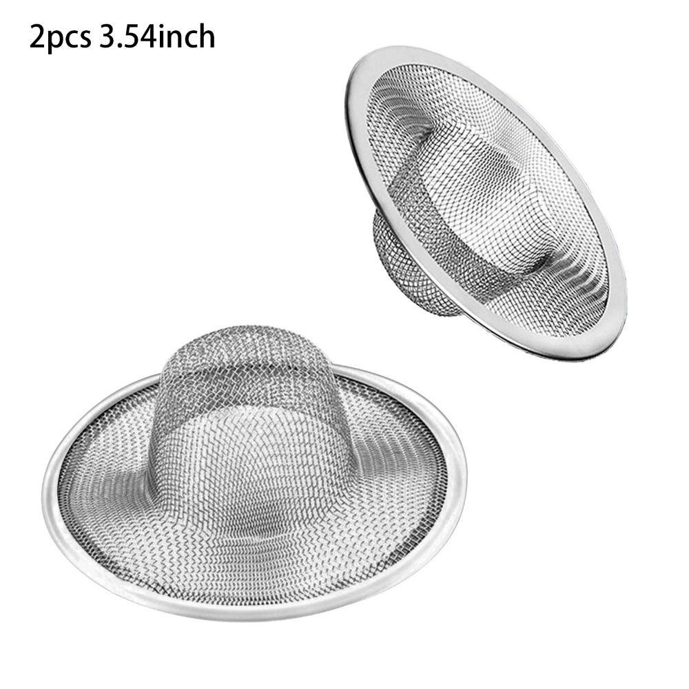 304 Stainless Steel Mesh Strainer 1.97"-4.41" Kitchen Drain Basket  Bathroom Sink