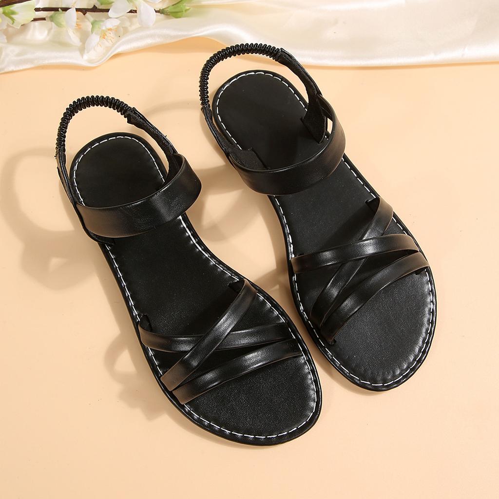 Large Size 22 New Sandals Flats European and American Sandals Roman Shoes Beach Shoes