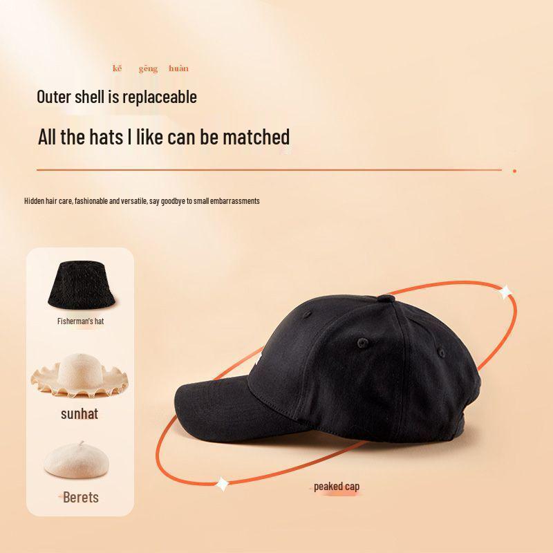 Portable Rechargeable Red & Blue Light LED Hair Growth Cap 48 LED Light Panel [Without Brimmed Hat]