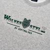 Sevenwolves Men's Wolf Head Embroidered Pullover Sweatshirt