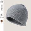 JIUMU Men's Double-Layer Wool Knit Beanie