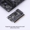M.2 NGFF SATA SSD To 2.5inch IDE 44pin Adapter M.2 IDE Adapter Adaptor Convertor for Notebook Laptop Desktop Computer and More
