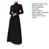 Sweater Dress for Women Casual Long Sleeve High Neck Ribbed Knit A-Line Dress Fall Winter Pullover Tunic Maxi Dress