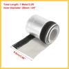 Mangote Protetor de Calor para Carro 3/4" DI 3,2 pés Malha Aluminizada Mangote Protetor Isolado Mangote Protetor de Fio de Calor para Linhas de Combustível 3/4" DE Proteção Térmica Automotiva