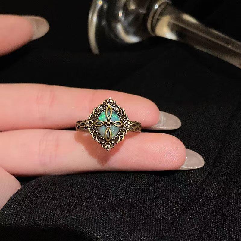 

Кольца Y2K Demon Heart с цирконом, открывающиеся, регулируемые, для женщин, винтажные, с личностью, для вечеринок, ювелирные аксессуары, подарки A1