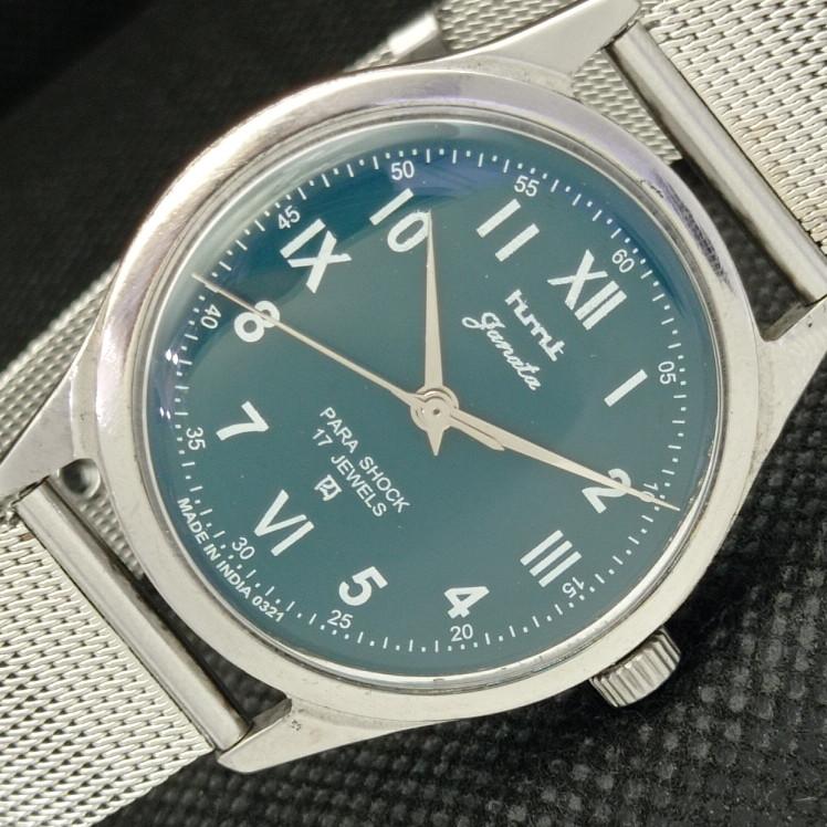 

USED HMT JANATA INDIAN MENS MECHANICAL WATCH a314354-1 Sku606-a314354