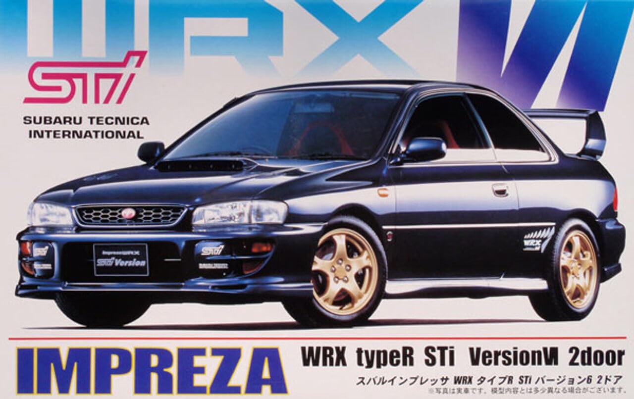 

Fujimi Model 1/24 Inch Up Series No. 99 Subaru Impreza Sti Version IV/VI ID-99