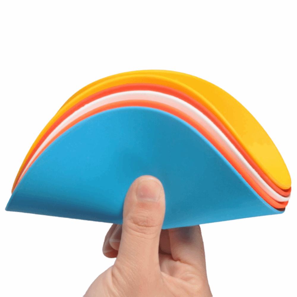 10pcs TPE Flat Marker Discs Flat Spot Markers Set Training Discs  Agility Drills