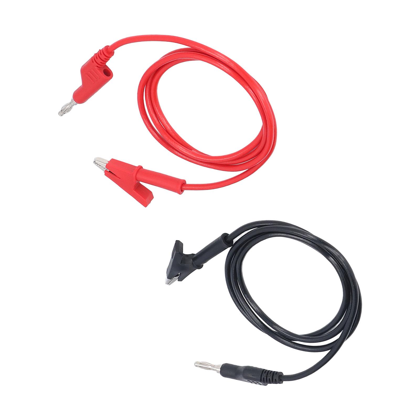 

4 мм Силіконовий Тестовий Литий під тиском Латунний Банановий Штекер Електричний Тестовий Кабель 700351