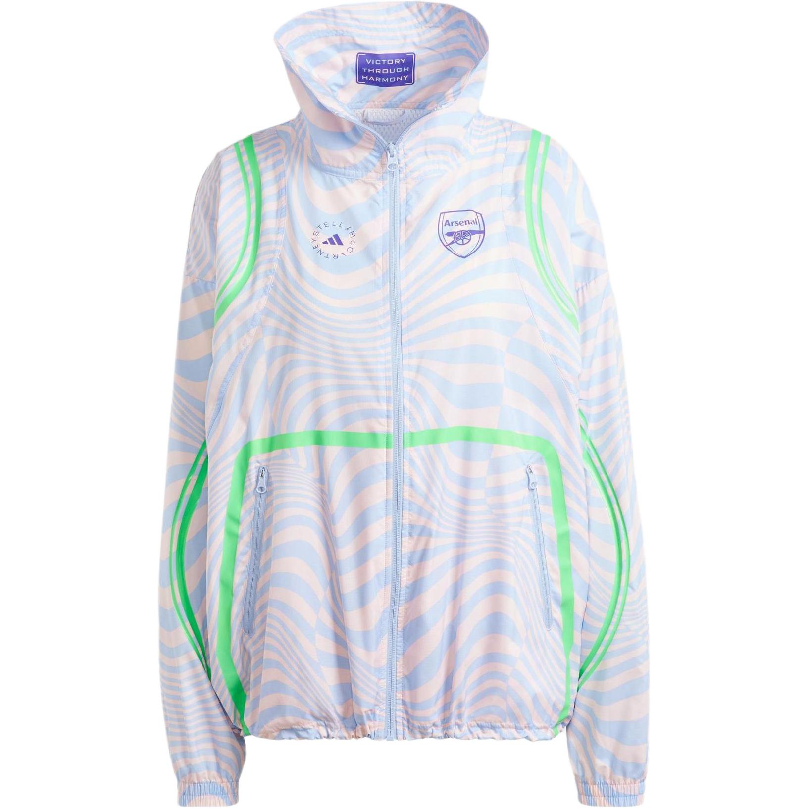 

Adidas Jacket Women s Glossy Finish Blue IA1494 XS