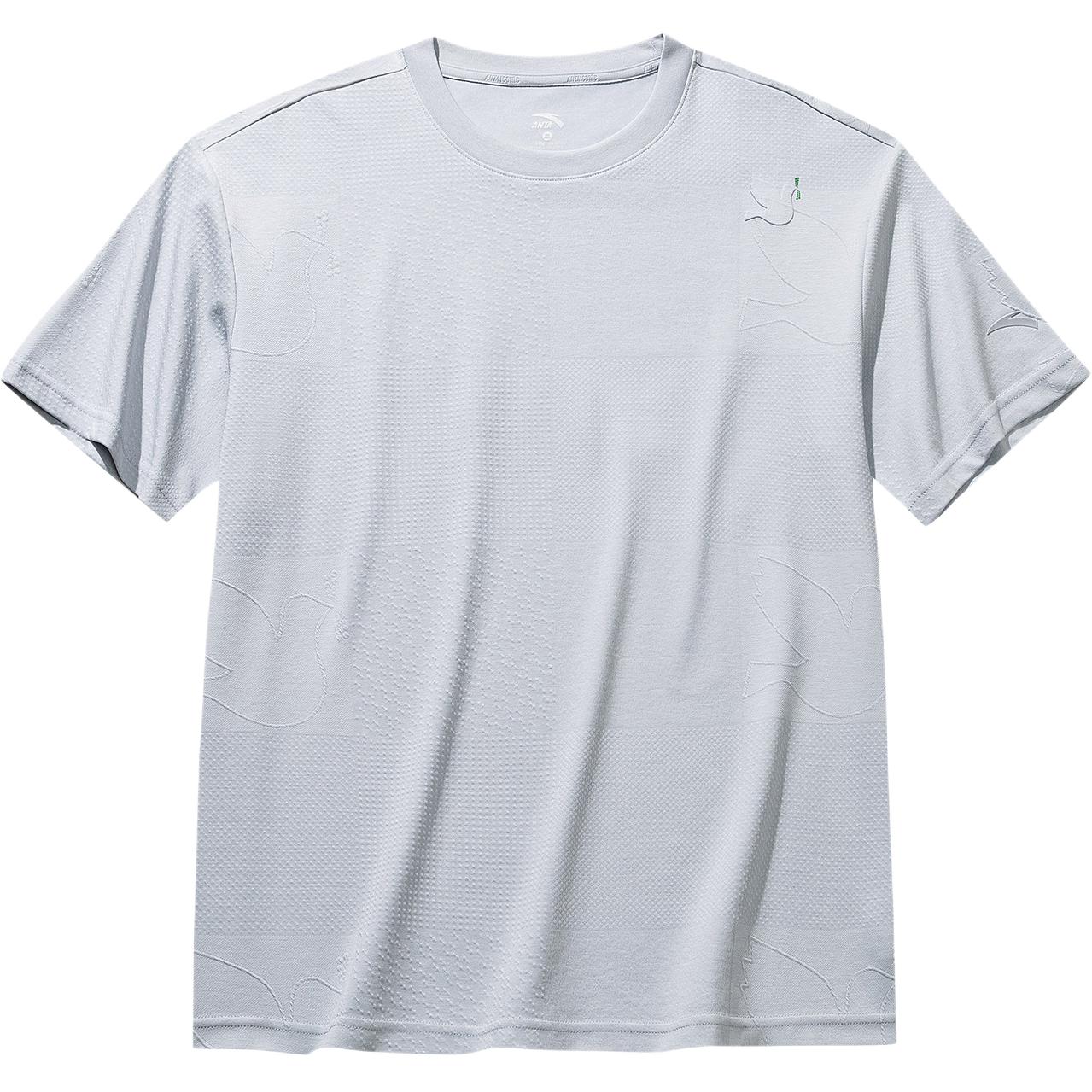 

Anta Solid Color Round Neck Versatile Casual Short Sleeve T-Shirt Men Tops 152628110-4 S
