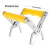 Efficient Beekeeping Apiary Essential Tool Stainless Steel Frame With Bright Yellow Plastic Handle For Secure Lifting