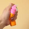 Ice Cream Cone Squeeze Toy Slow-Rising PU Fidget for Stress Relief Soft