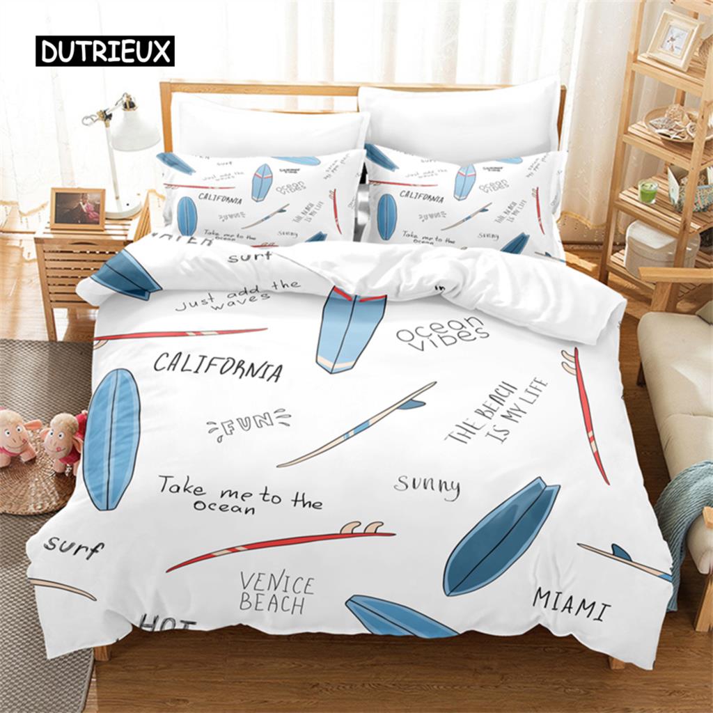 Simple Cartoon Pattern Bedding Set Duvet Cover Set 3d Bedding Digital Printing Bed Linen Queen Size Bedding Set Fashion Design