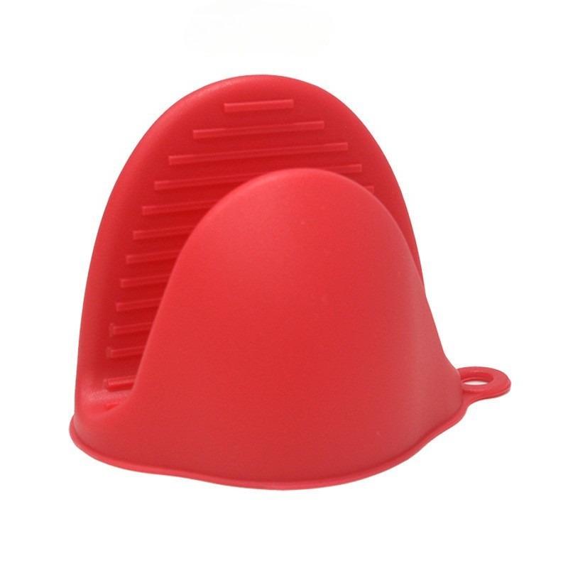 

Утолщенные силиконовые прихватки для духовки – Термостойкие, Защищающие от ожогов, Нескользящие прихватки-щипки и подставки для кастрюль для выпечки и приготовления пищи 1pcs красный