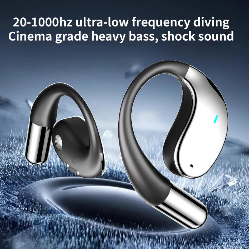 AI Vertaling Oordopjes Draadloze Bluetooth 5.4 Oortelefoons 144 Talen Realtime AI Vertalende Koptelefoon HIFI Bass ENC Ruisonderdrukkende Headsets