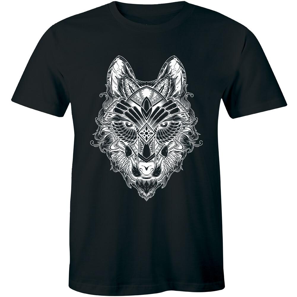 Spirit Animal Wolf Shirt - King Of The Forest Men s T-shirt Tee XXXL