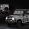 1/18 UAZ Hunter SUV Alloy Car Model Diecast Metal Off-road Vehicle Car Model Simulation Sound and Light Collection Kids Toy Gift