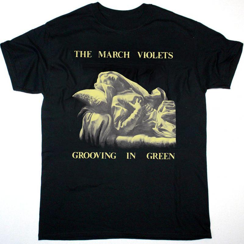 The March Violets Grooving In Green Band Gift For Fan Unisex T-shirt Unisex T-Shirt M