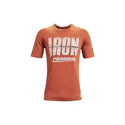 Project Rock Dare To Fail Grafik Trainings-T-Shirt Herren Oberteile Orange 1363557-843