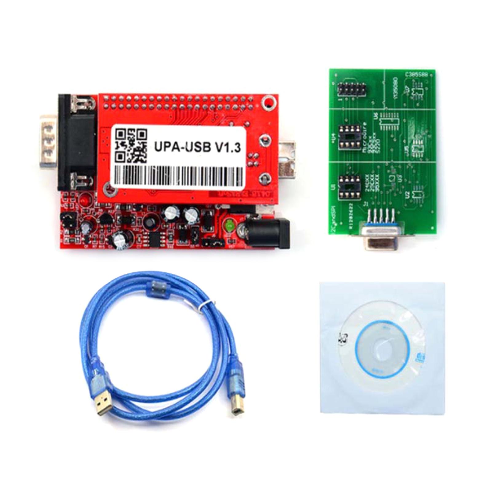 

UPA Serial Programmer Full Set V1.3 Популярний універсальний чіп Auto Tool для програмування налагодження комп’ютерної діагностики автомобіля B