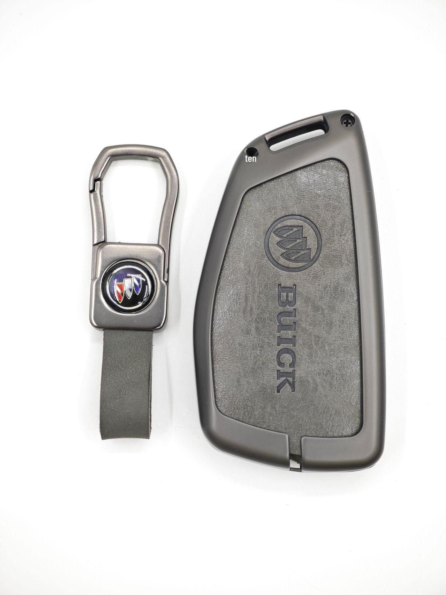 

Чехол для ключа Buick Envision S/21/22 Plus: Защита из сплава и натуральной кожи